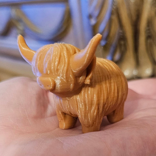 Highland İnek Dekoru