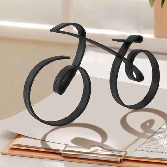Minimalist Bisiklet Heykeli