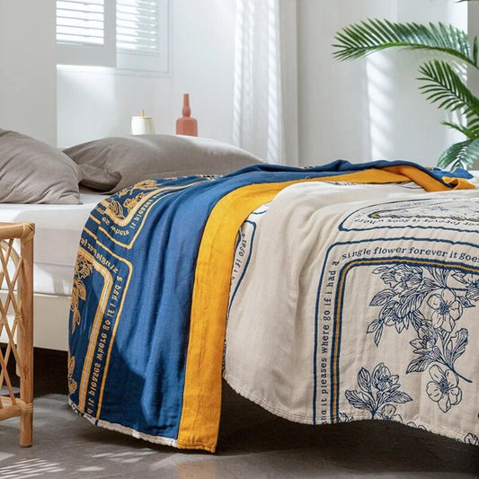 Çiçekli Şekerleme Battaniyeleri