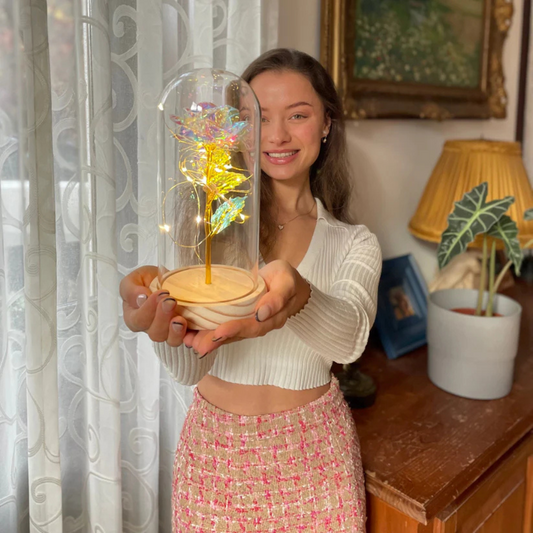 Büyülü Işıltılı Gül