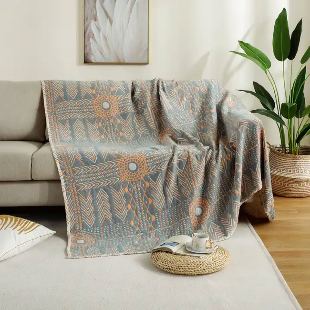 Boho Aztek Battaniye