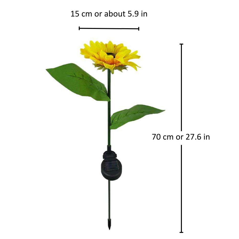 Ayçiçeği Bahçe Işıkları (2 Paket)