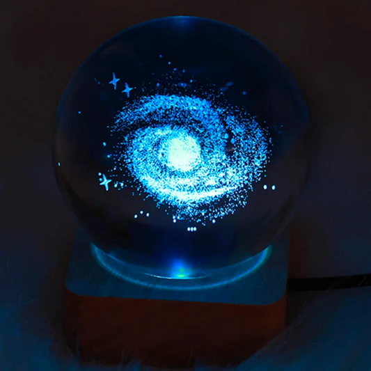 Kristal Top Gece Lambası