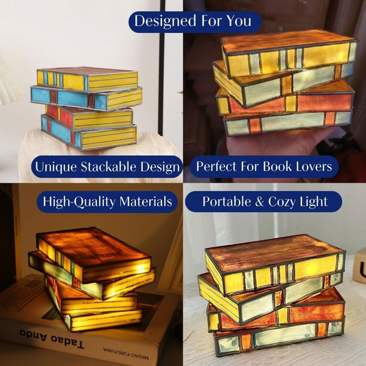 Vitray Kitap Lambası