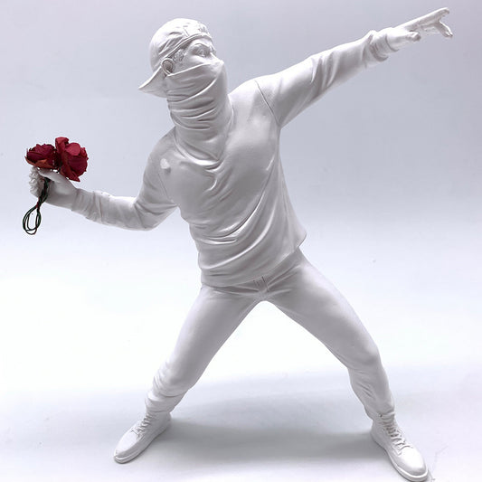 Banksy Çiçek İsyancı