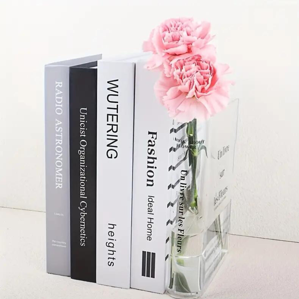 Kitap Çiçek Vazosu