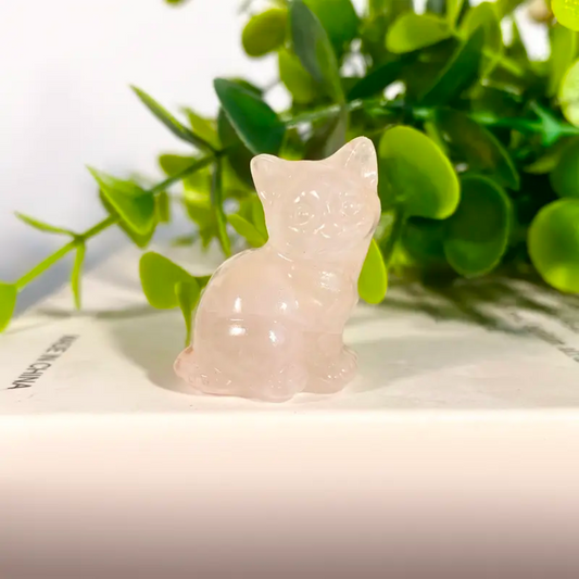 Kristal Yavru Kedi Heykeli