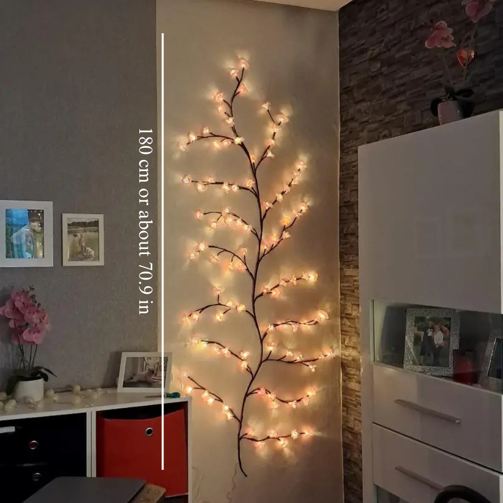 Parlayan Kiraz Ağacı Işıkları
