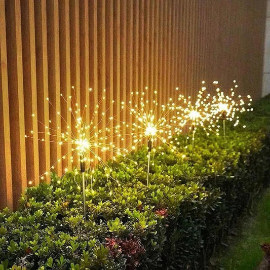 Su Geçirmez Güneş Havai Fişek Lambası