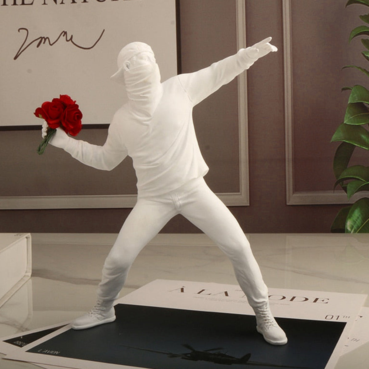 Banksy Çiçek İsyancı