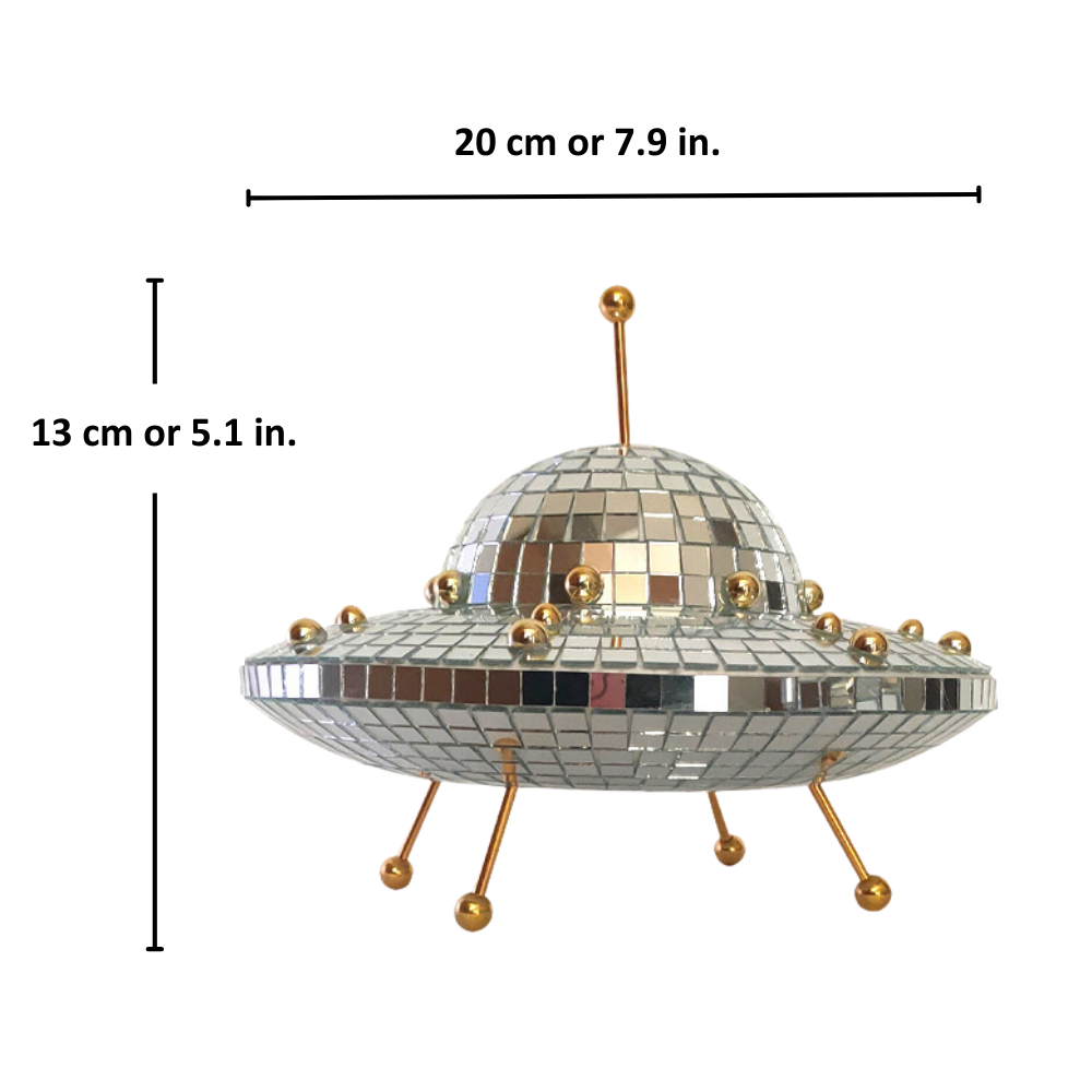 Disko Topu UFO Dekoru